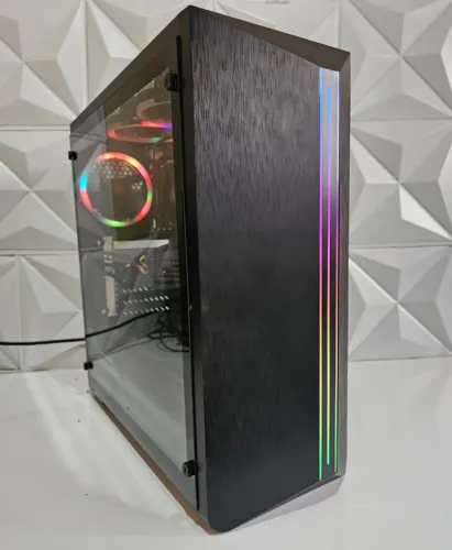 Pc Gamer TOP - Ryzen 5 - RX 580 8GB - Aceito Cartão 12x - Entrego