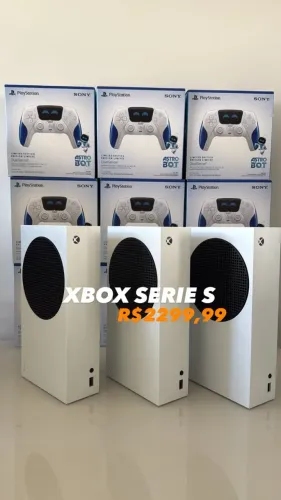 XBOX SERIES S NOVO REVISADOS NO DIA 01/10/2026