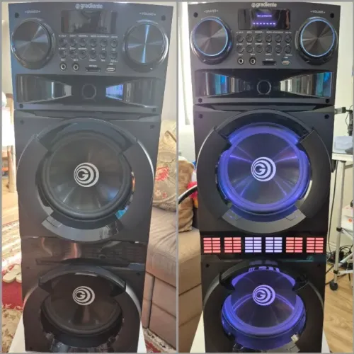 Caixa Amplificada Gradiente Power Party 1300W GCA310