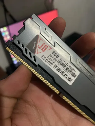 Memória ram Juhor DDR4 8GB 2666Mhz CL19 - Nunca usada!