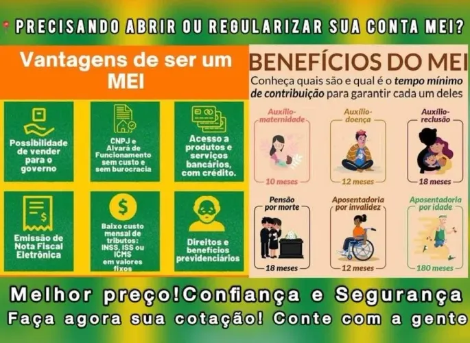 Crie sua conta MEI e tenha benefícios