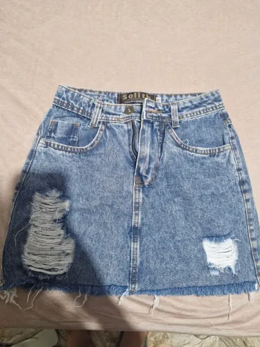 Saia jeans