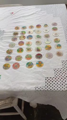 Tazos holográficos loney tunes elma chips
