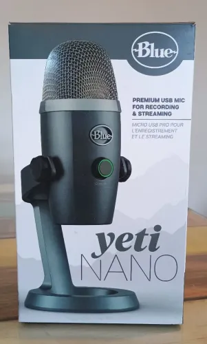 Microfone Yeti Nano - aceito proposta