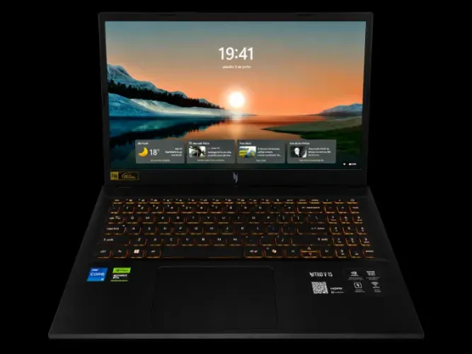 Acer Nitro V 15 RTX 5050 i5 13ª Geração 16GB SSD 512GB