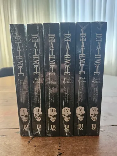 Death Note Black Edition Novo Lacrado!
