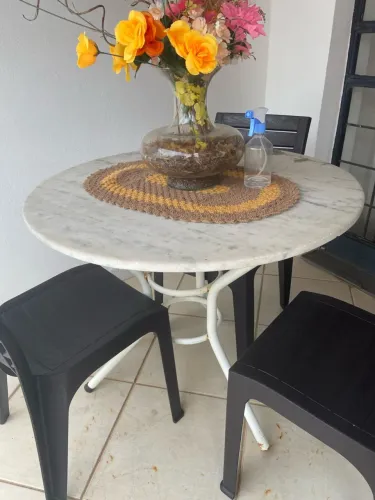 Vendo móveis ! Mesa , escrivaninha, tapete .