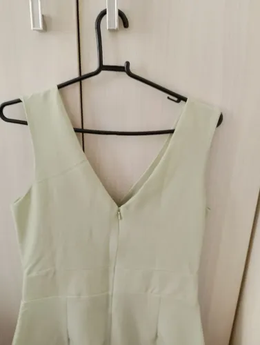 Macacão Karina Rabello Verde Água Pantalona