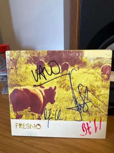 CD Fresno - Cemitério Das Boas Intenções (Autografado Raro)