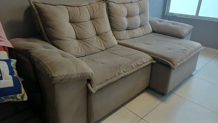 Sofá Retrátil 3 lugares