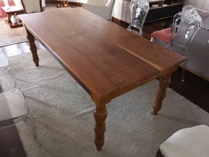 Mesa de Jantar Madeira de Demoliçao