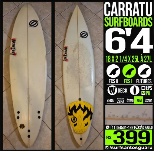 Prancha de Surf Leo Carratu