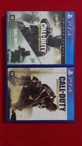 Call Of Duty Infinite W + Call Of Duty Advanced W - 02 jogos por R$ 160,00