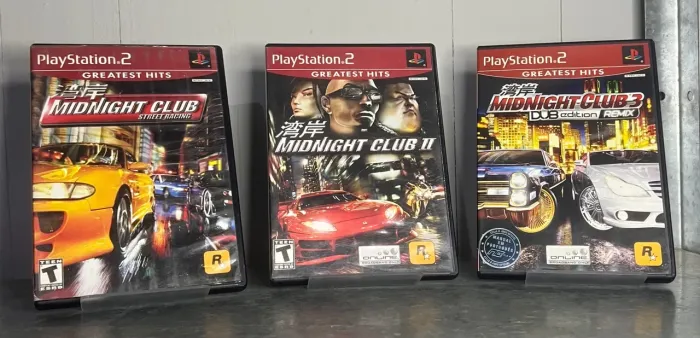 Coleção midnight club ps2 Americana