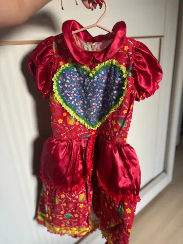 Vestido Junino Infantil