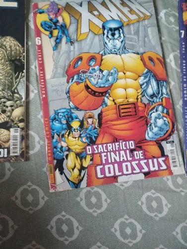 Quadrinho X men Colossus