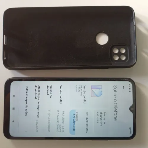 Xiaome Redmi 10 - 64Gb - Dual Sim (2 cartões)Celular Semi-novo