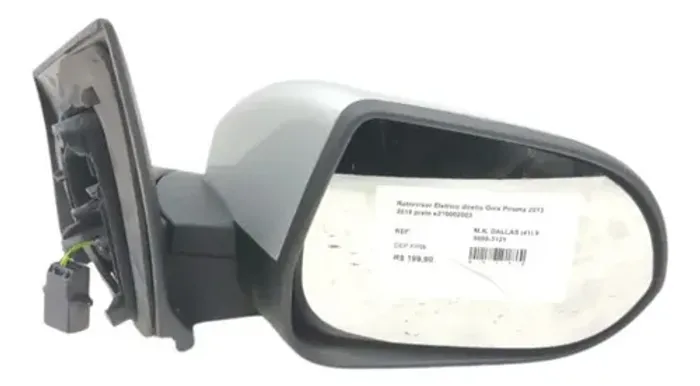 Retrovisor Eletrico Direito Onix Prisma 2013 2019 Preto E210002003