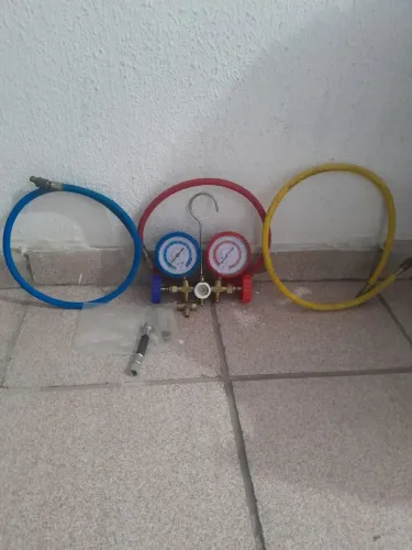 Conjunto manifold com mangueira