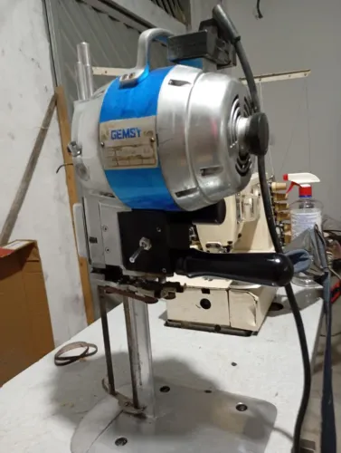 Máquina de corte industrial gemsy 8 polegadas 110v