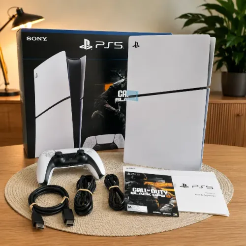 PS5 Original 1tb com leitor - novo completo na caixa
