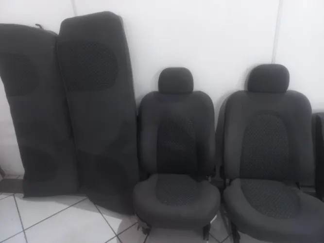 Fusca jogo de bancos reclináveis trilho largo 