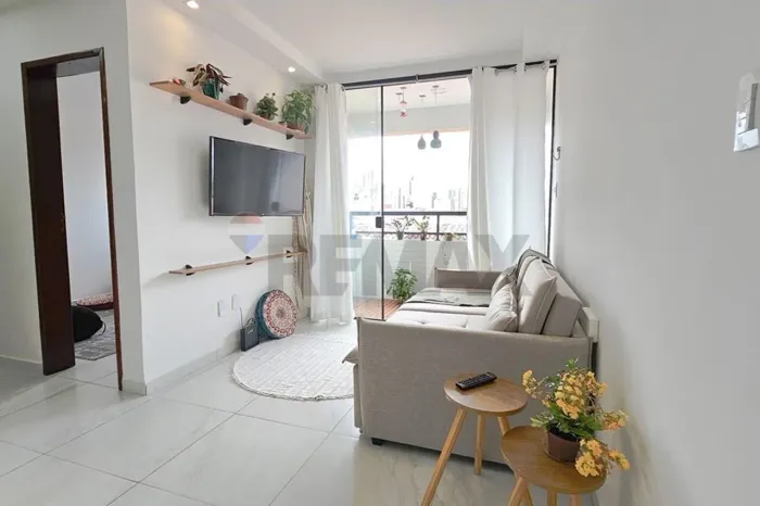 Apartamento mobiliado de 55m² para alugar em Tambauzinho