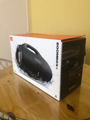 Caixa jbl bombox 4 nova com nota