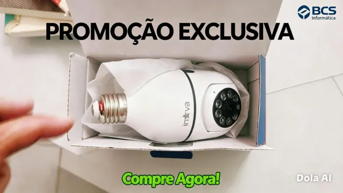Câmera lâmpada