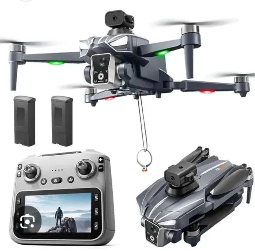 Profissional com GPS controle com tela duas baterias câmera 4K estabilizador retorna auto