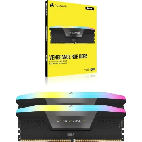 Kit Memória 2x48GB DDR5 7000MHz/1.4V (PC5-56000) CORSAIR Vengeance RGB [CMH96GX5M2B7000C40