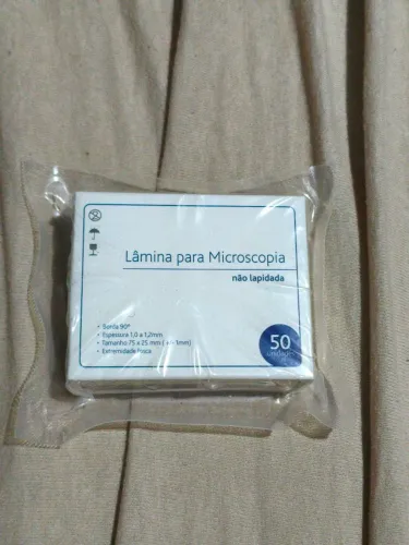 Lâminas para Microscopia