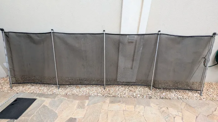 Cerca de piscina 12m
