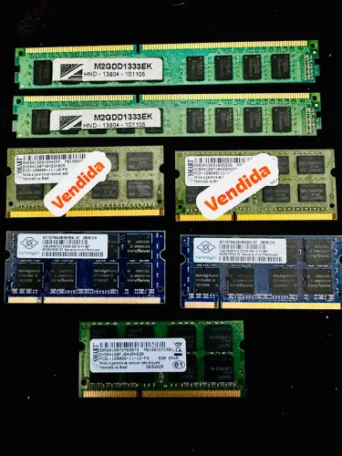 Memorias DDR3 para Desktop e Notebook Testadas Consulte Valores