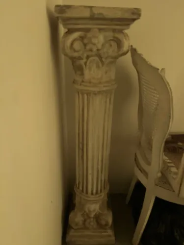 Pedestal Coluna Clássica Estilo Romano alto padrão 1,10m