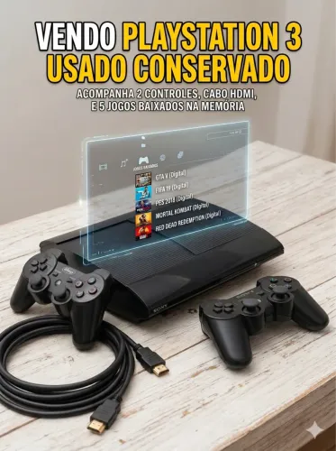 VENDO PLAYSTATION 3 USADO CONSERVADO
