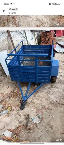 Carroça reforçada, bem conservada, toda documentada