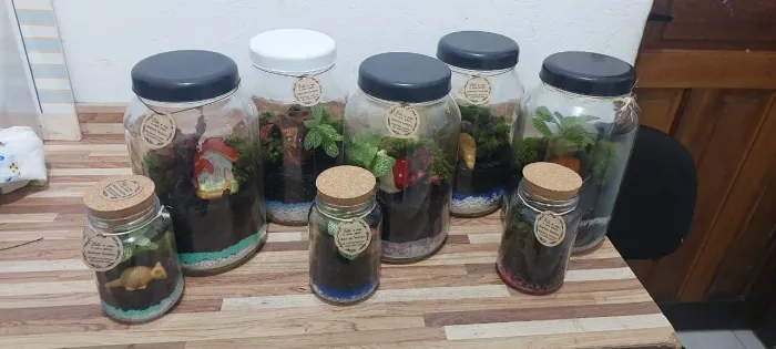 Terrário fechado
