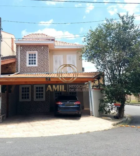 RA AMIL vende Casa Sobrado, 4 Quartos sendo 1 suíte, 259m², Condomínio Bell Park, Jd. Uirá