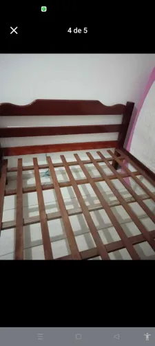 cama e colchão usado