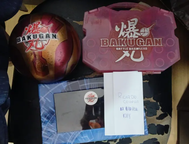 Bakugan - kit 3 caixas