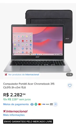 Acer Chromebook 315-3H (Touchscreen)