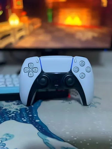 Controle PS5 DualSense Original Sony Branco | Impecável + Garantia