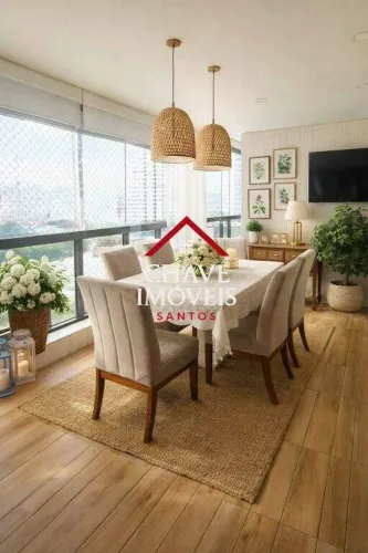 Apartamento com 2 dormitórios à venda, 96 m² por R$ 1.685.000,00 - Gonzaga - Santos/SP