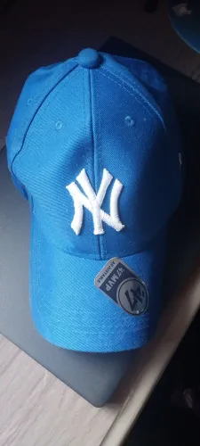 Boné Yankees New Era - Azul c/ Bordados + Fecho Ajustável
