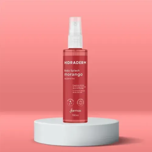 Body Splash Hidraderm Morango