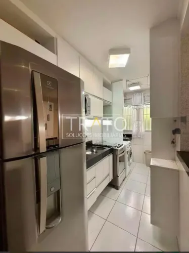 Apartamento térreo mobiliado para locação, 3 quartos no condomínio Topázio Ville