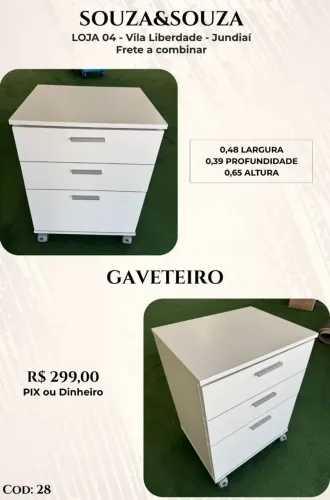 Gaveteiro/Mesinha De Cabeceira