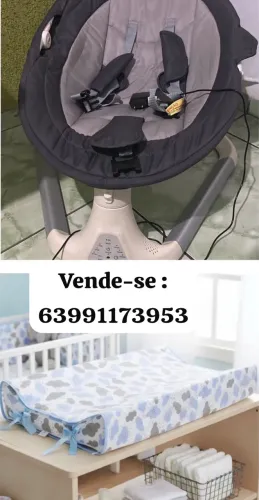 Trocador de comoda e cadeirinha automatica