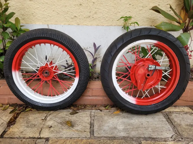 Rodas 17 motard tornado e twister
